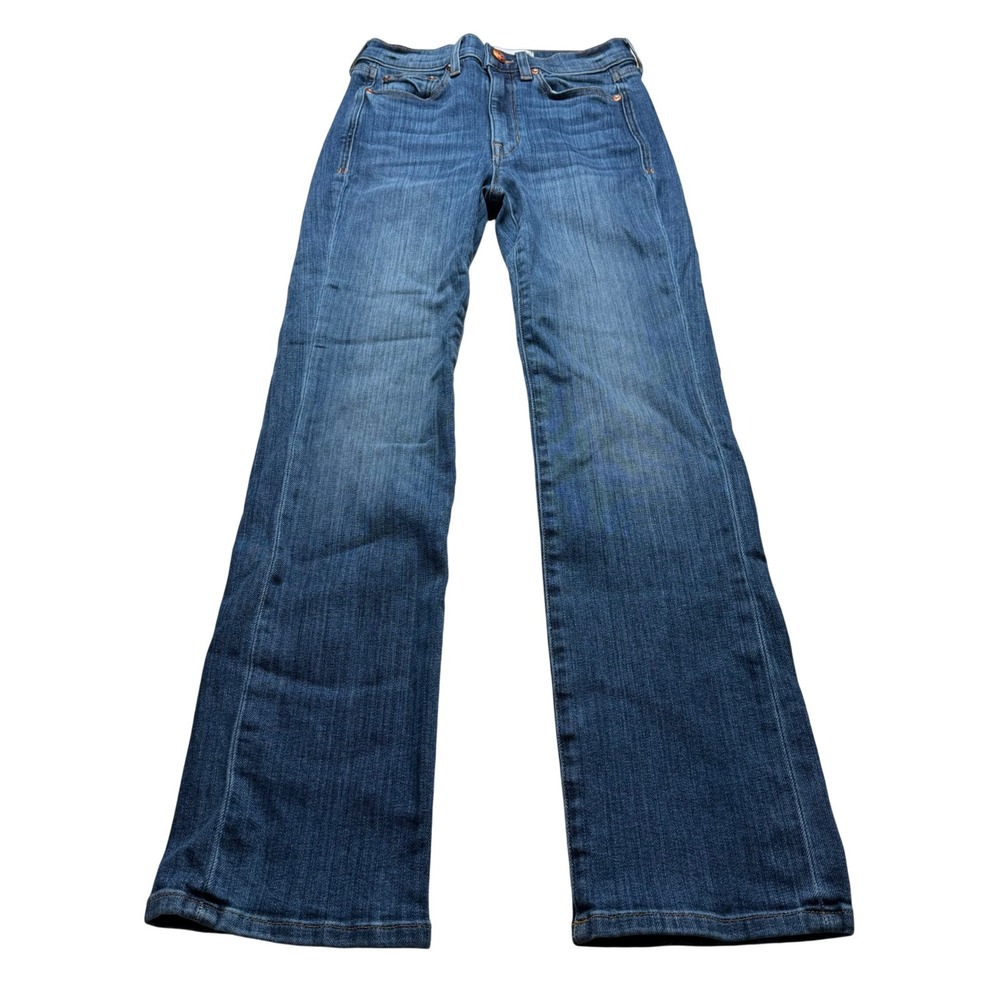 AYR Straight Leg Jeans Blue Medium Wash Women's Size 26L The Pop Flared